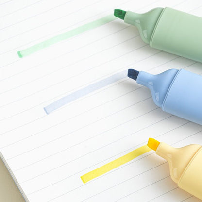 Daiso - Teddy Bear Highlighters 3 Set