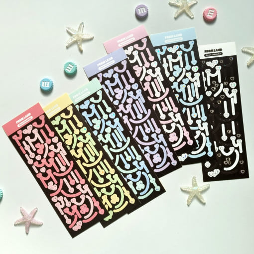 Yondo - Milky Heart Illust Lab Наклейка Книга 2