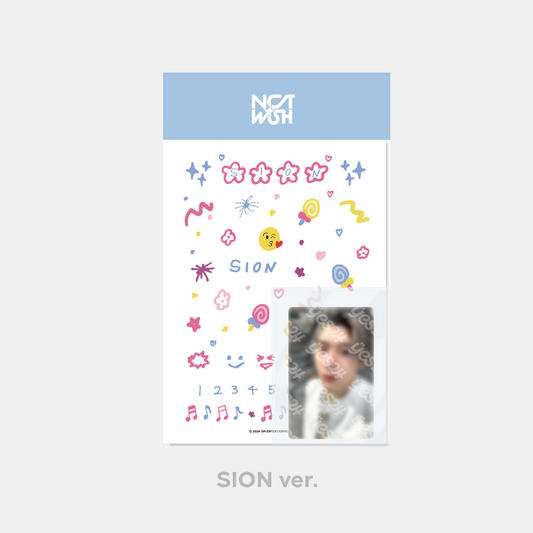 NCT WISH - [WISH STATION POP UP STORE] Photocard Deco Sticker