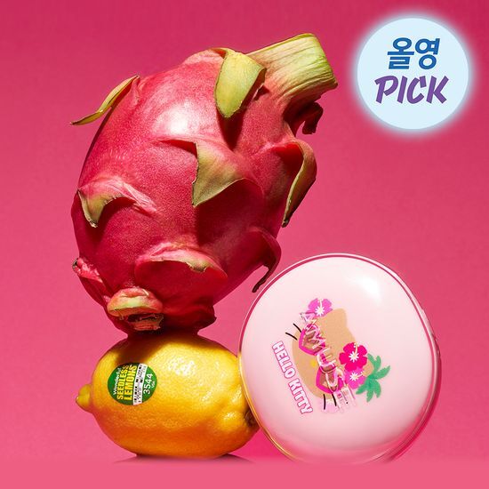 [IVE Wonyoung Pick] AMUSE X Tanning Hello Kitty - Dew Power Vegan Cushion