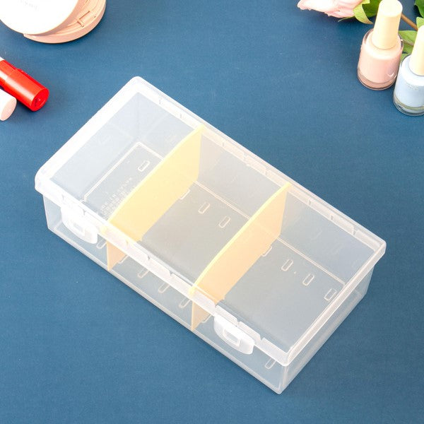 [Ready Stock] Daiso - Adjustable Divider Clear Case