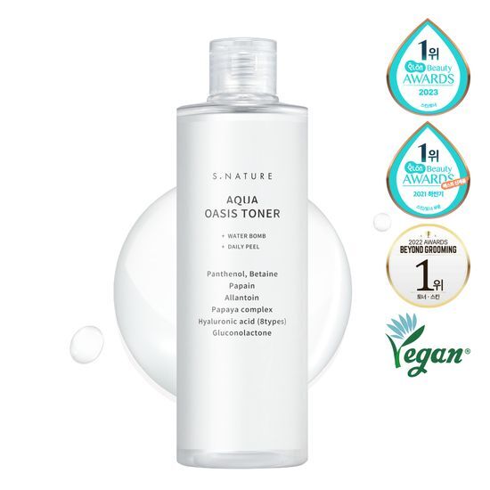 [ATEEZ YeoSang Pick] S.NATURE - Aqua Oasis Toner 300mL