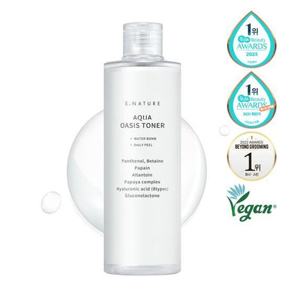 [ATEEZ YeoSang Pick] S.NATURE - Aqua Oasis Toner 300mL