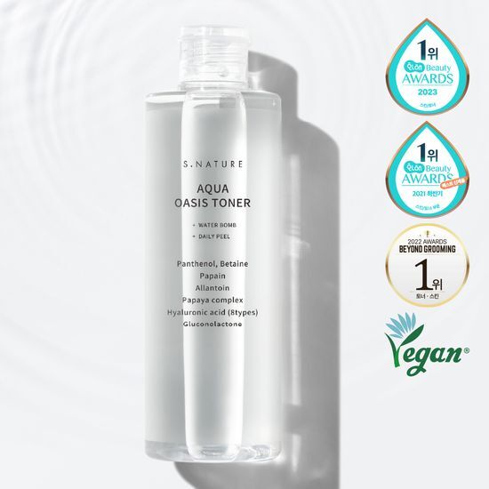 [ATEEZ YeoSang Pick] S.NATURE - Aqua Oasis Toner 300mL
