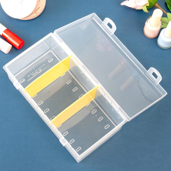 [Ready Stock] Daiso - Adjustable Divider Clear Case