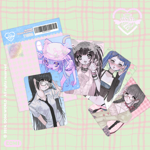 Yondo - Milky Heart Illust Lab Наклейка Книга 2