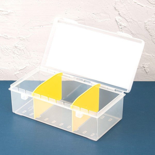 [Ready Stock] Daiso - Adjustable Divider Clear Case