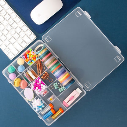 Daiso - 15-Compartment Clear Case