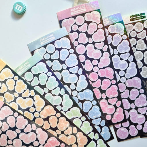 Yondo - Milky Heart Illust Lab Наклейка Книга 2