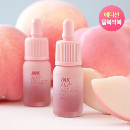 [NCT Doyoung + Jungwoo Pick] Peripera - Ink Airy Velvet 4g