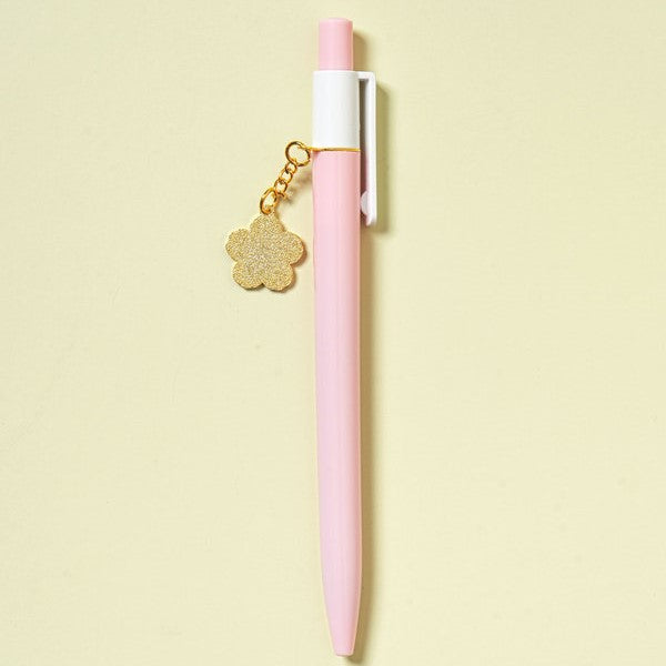 [Ready Stock] Daiso - Whispers of Spring Cherry Blossom Decoration Ballpoint Pen 0.5mm Black