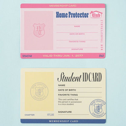 Daiso - Student ID Stickers (7 Sheets)