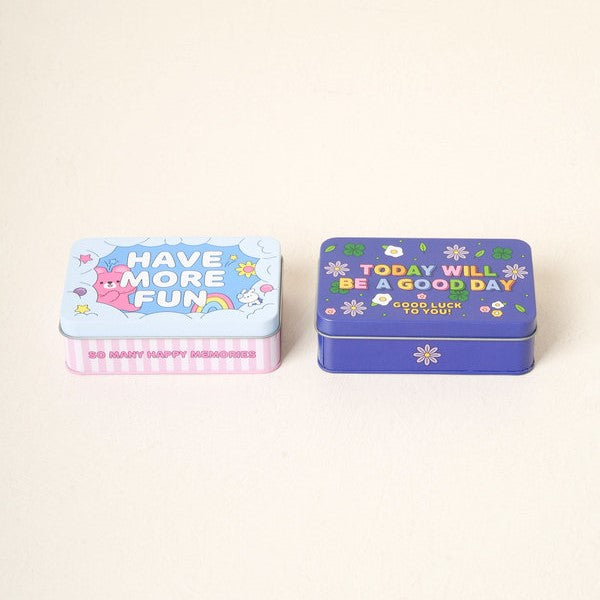 [Ready Stock] Daiso - Tin Case