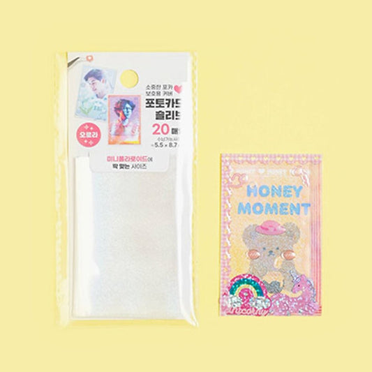 Daiso - Photocards Sleeves Hologram 20pcs