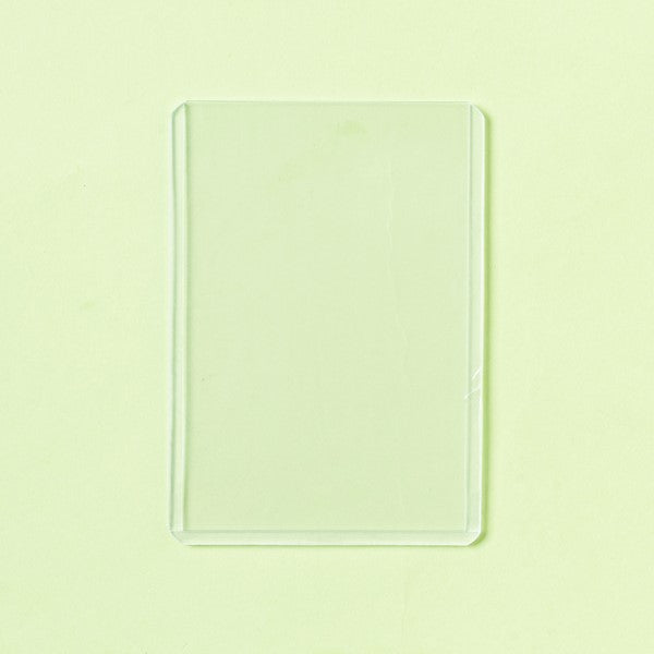 Daiso - Transparent Mini Toploader 10pcs