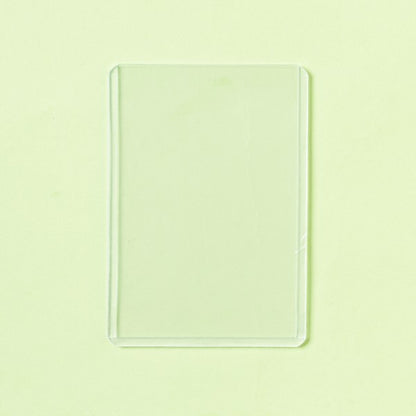 Daiso - Transparent Mini Toploader 10pcs