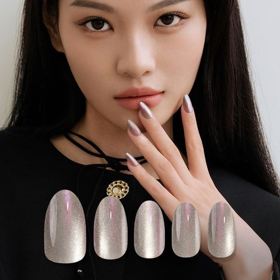 [TWICE Nayeon Pick] Finger Suit - Glass Press On Nails