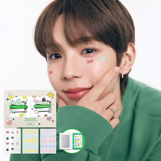 [RIIZE Pick] UIQ - Biome Remedy Calming Spot Patch Set (Folder Mirror+Patch 96P)
