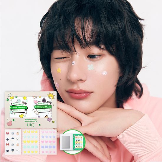 [RIIZE Pick] UIQ - Biome Remedy Calming Spot Patch Set (Folder Mirror+Patch 96P)