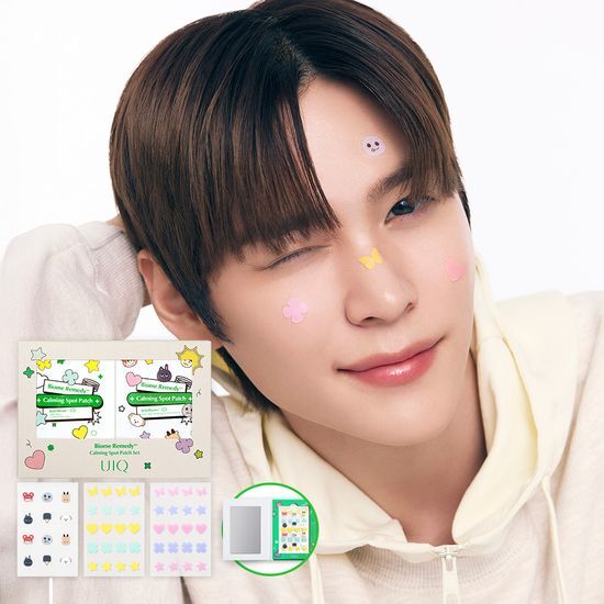 [RIIZE Pick] UIQ - Biome Remedy Calming Spot Patch Set (Folder Mirror+Patch 96P)
