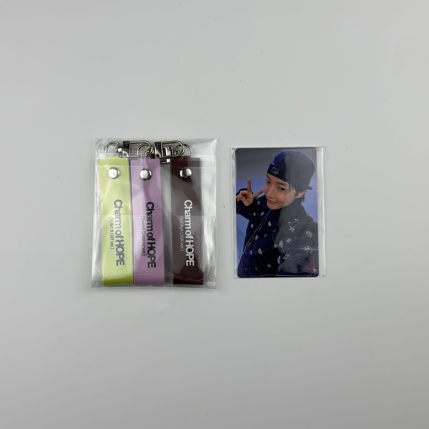 [BTS J-HOPE] Charm of HOPE Keyring Set