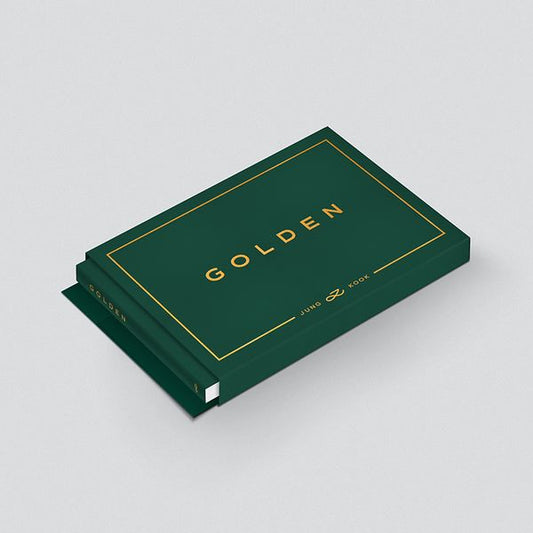 Jung Kook BTS - 'GOLDEN' (Weverse Albums ver.) ALBUM POB SET