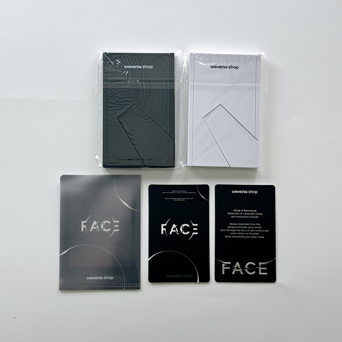 Jimin BTS - [Face] Weverse POB Early Bird Photo Card & Frame