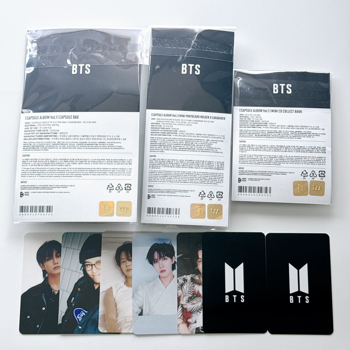 BTS - [2025 FESTA] Capsule Merch & Photocard Set
