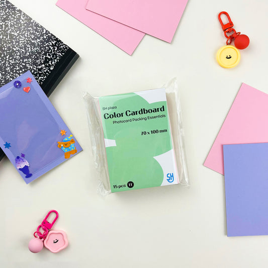 SH Plaza - Cartulina fotográfica de color, 15 unidades