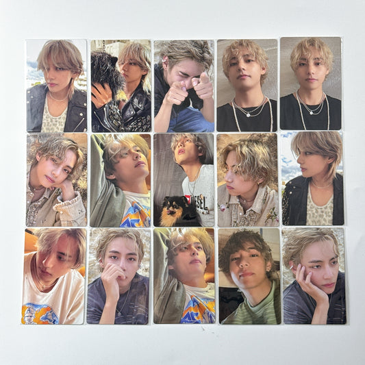 V BTS - Layover Album Photocards