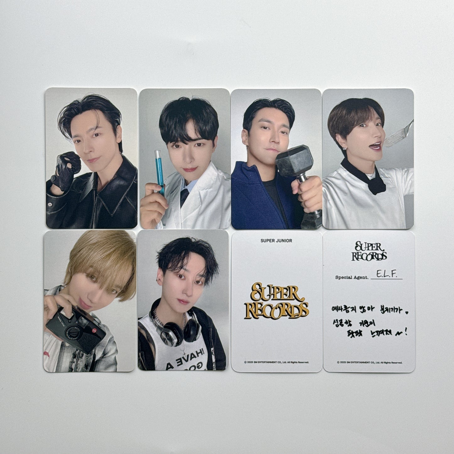 Super Junior - Photocards [Super Records 20th Anniversary Exhibition]