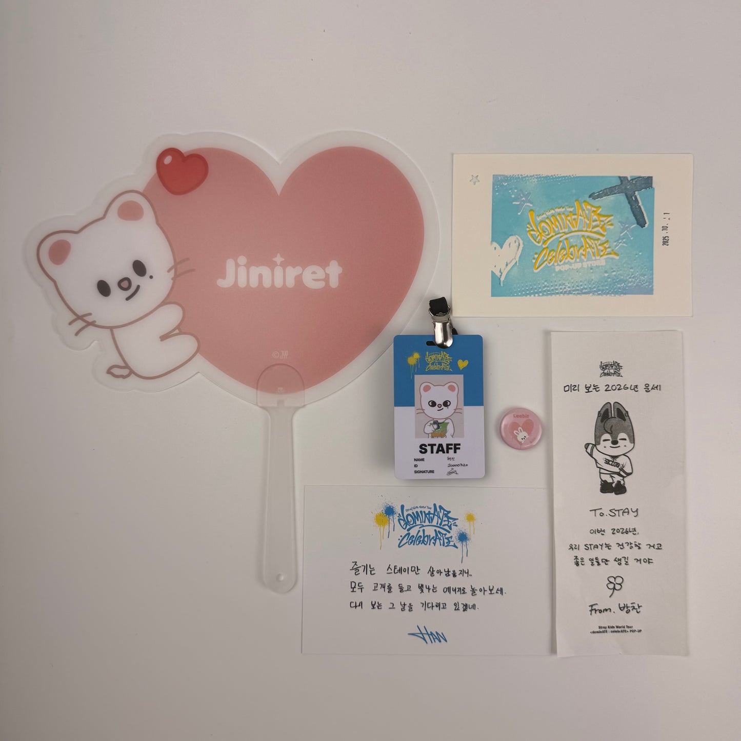 Stray Kids [STAY DAY] dominATE : celebrATE POP-UP STAY Exclusive SET