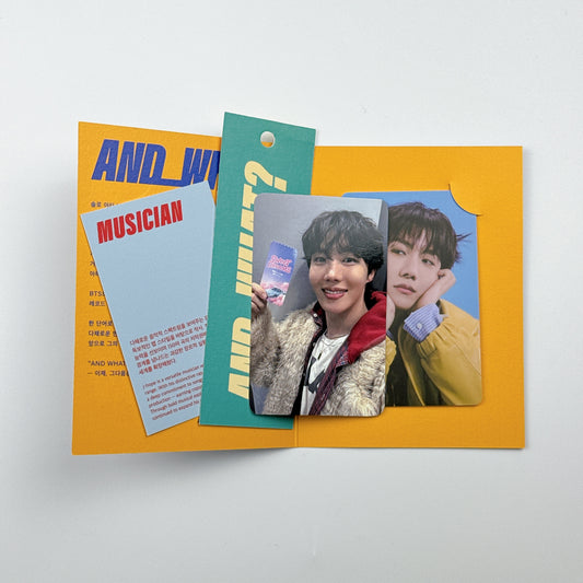 j-hope BTS - [AND WHAT?] Photocards