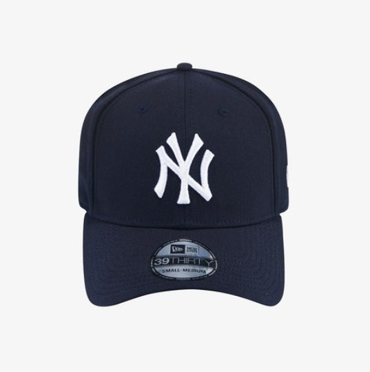 [Black Pink Jenny Pick] NEW ERA Team Classic 3930 Neyyan GM 39THIRTY Classic Ball Cap Navy