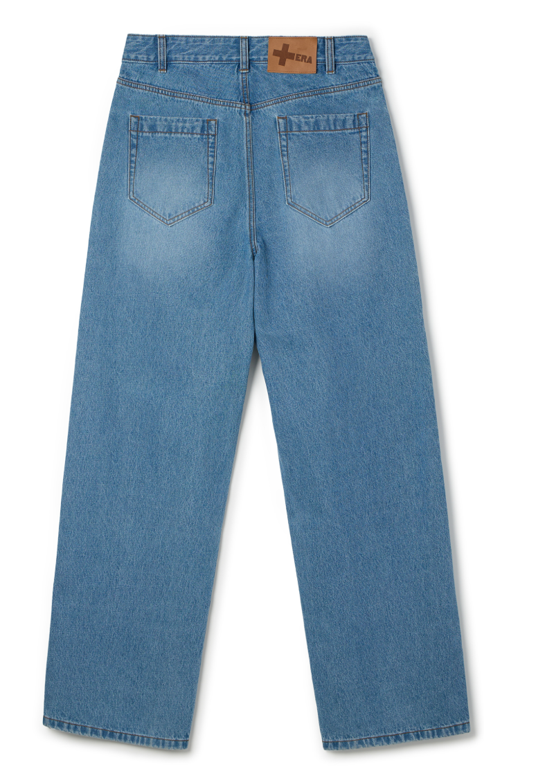 [BLACK PINK Jennie Pick] WOOMEN ERA WIDE FIT DENIM PANTS