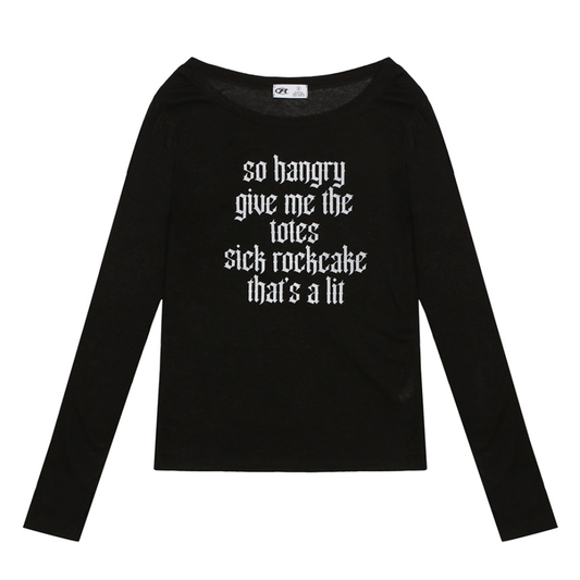 [Aespa NingNing Pick] Funk Mesh Top - Black