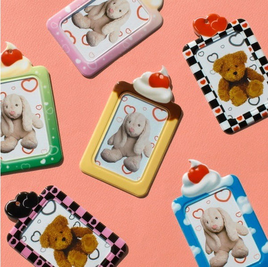 BeonD - Llavero porta tarjetas con foto para enamorados