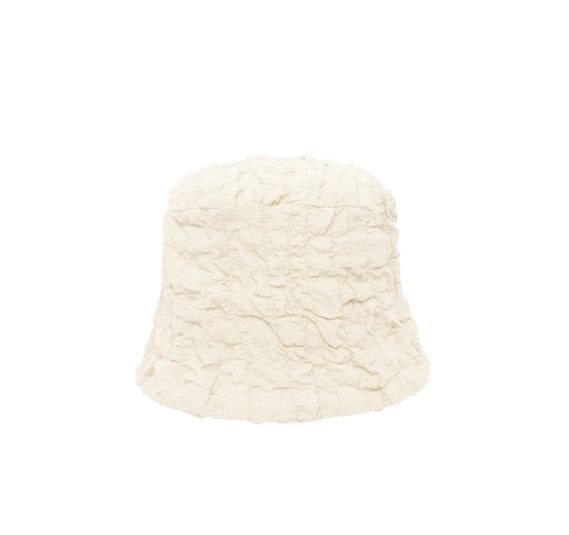 [Black Pink Jenny Pick] WAVY LAMPSHADE HAT _ Foaming Cream