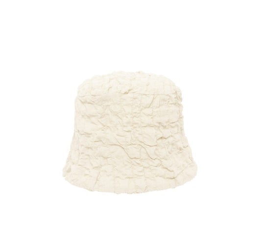 [Black Pink Jenny Pick] WAVY LAMPSHADE HAT _ Foaming Cream