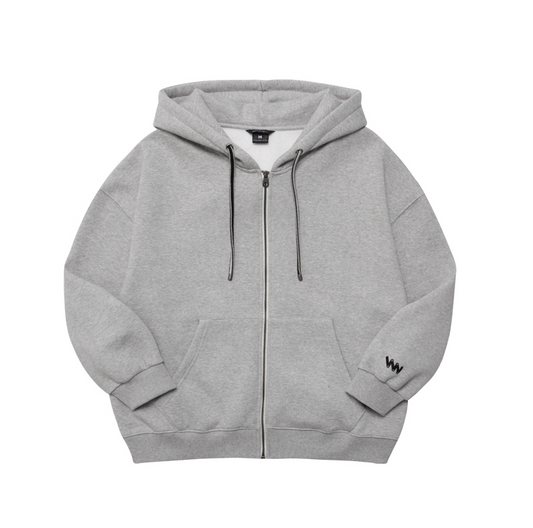 [SKZ Seungmin Pick] WVPROJECT WAPPiNG Hood Zip-up - Grey