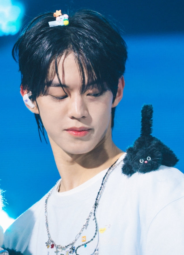 [TWS DoHoon Pick]ROLA CAT FRIENDS KEYRING BLACK
