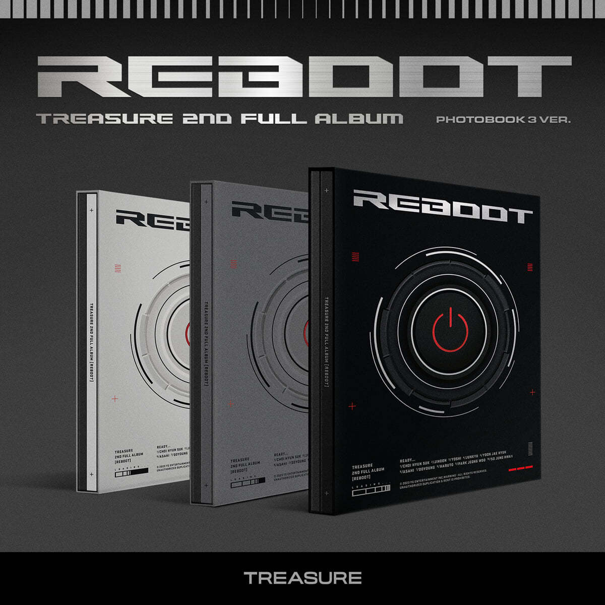 TREASURE - TREASURE 2ND FULL ALBUM [REBOOT] [PHOTOBOOK VER.] (Random ver.)