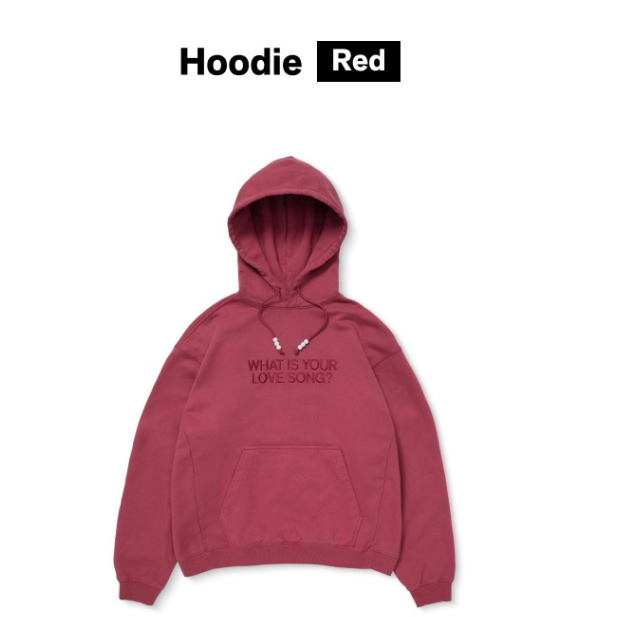 [BTS ARIRANG POP-UP] Hoodie (Red)