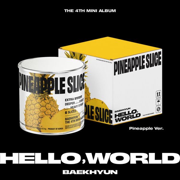 BAEKHYUN EXO - 4TH MINI ALBUM [HELLO,WORLD] (PINEAPPLE VER.)