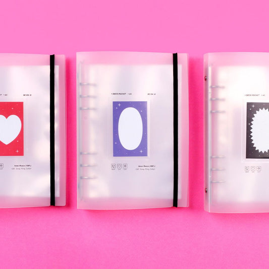 BeonD - Carpeta de bolsillo decorativa A5 con 6 agujeros