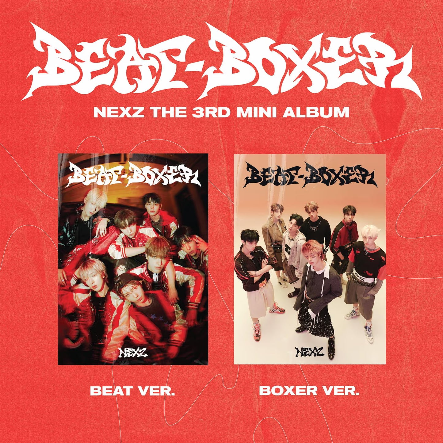NEXZ The 3rd Mini Album <Beat-Boxer> Beat Ver. / Boxer Ver.