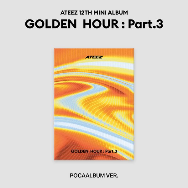 ATEEZ - 12th Mini Album [GOLDEN HOUR : Part.3] [Pocaalbum ver.] (Random Ver.)