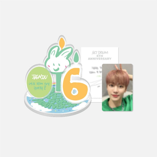 NCT DREAM - 6th Anniversary Acrylic Stand & AR Voice Card Set