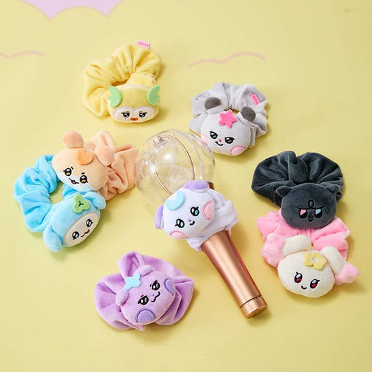 ATEEZ MIGHTEEZ Plush Band Lightstick Scrunchie Wonder Room Official Merch