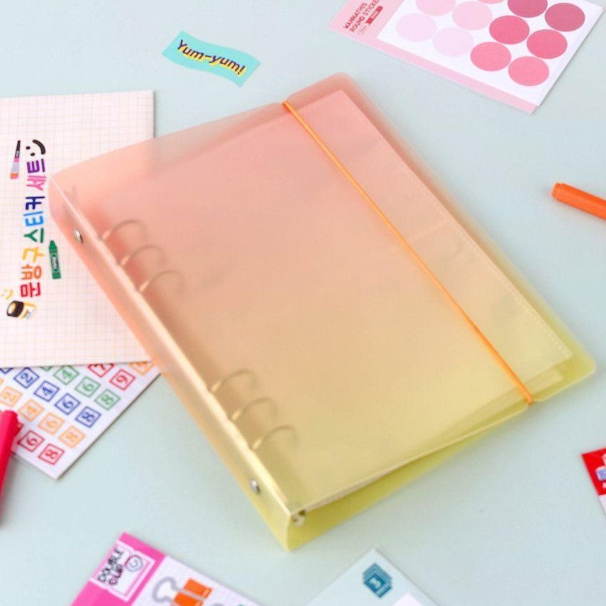 WANNATHIS - A5 6 Ring Sticker Binder Set